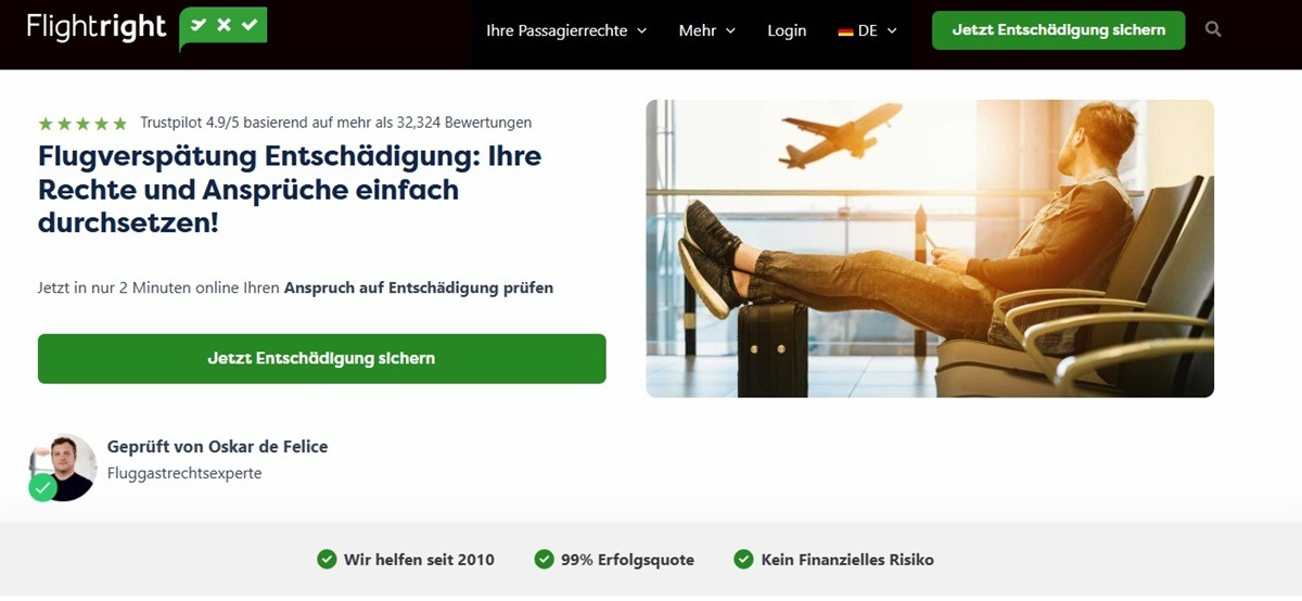 Flightright Erfahrungsbericht